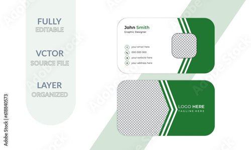 Professional Vector Business Card Design || Visiting Crad Design 