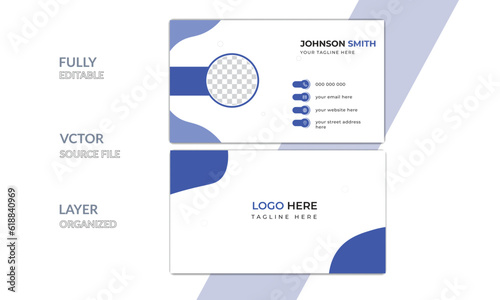Professional Vector Business Card Design || Visiting Crad Design 