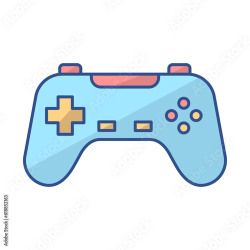 Gamepad icon vector on trendy design