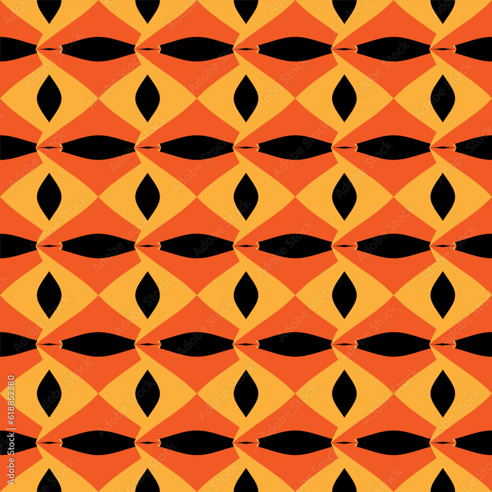 Seamless geometric pattern for textiles, packaging backgrounds and textures.