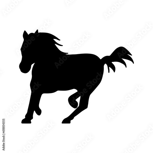 Horse Icon, Vector, Silhouette