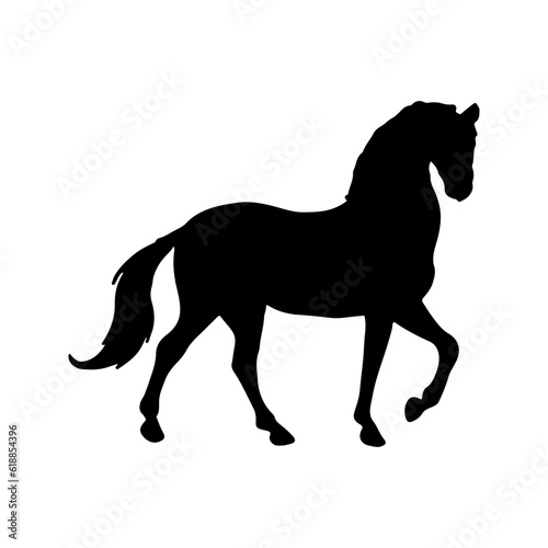 Horse Icon, Vector, Silhouette
