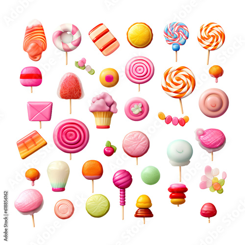 candy Set AI generative