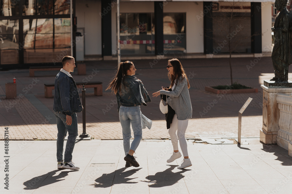 Obraz premium Talking