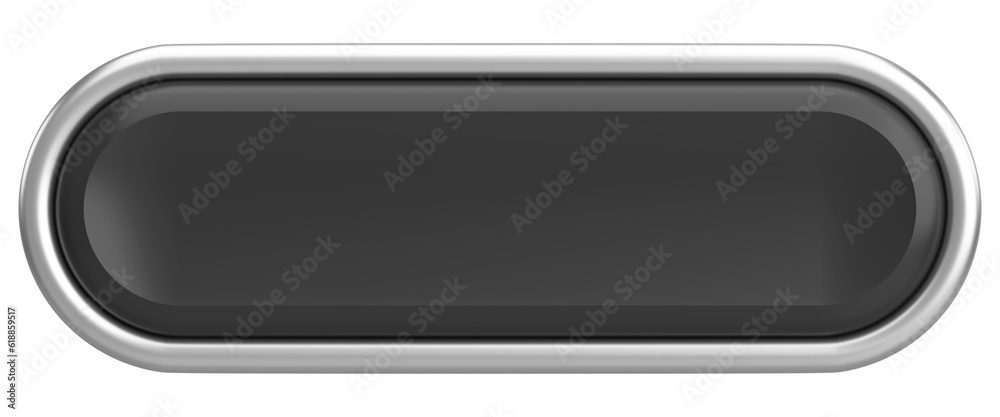 3D button. Empty button. 3D illustration. 3D button. Empty button. 3D illustration.