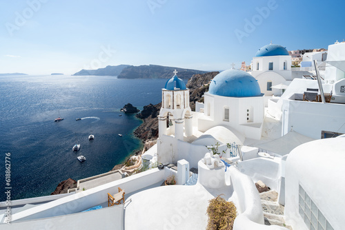 Summer vacation in Oia, Santorini, Greece