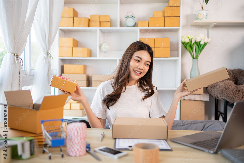 Empowering SMEs: Online Selling and Shipping for Small Business Owners, E-Commerce and Digital Commerce Concept. Empowering SMEs: Online Selling and Shipping for Small Business Owners, E-Commerce and Digital Commerce Concept.