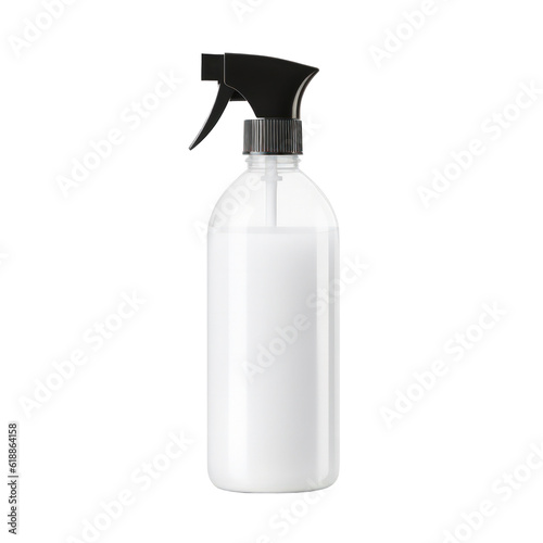 Spray bottle mockup. Illustration AI Generative.