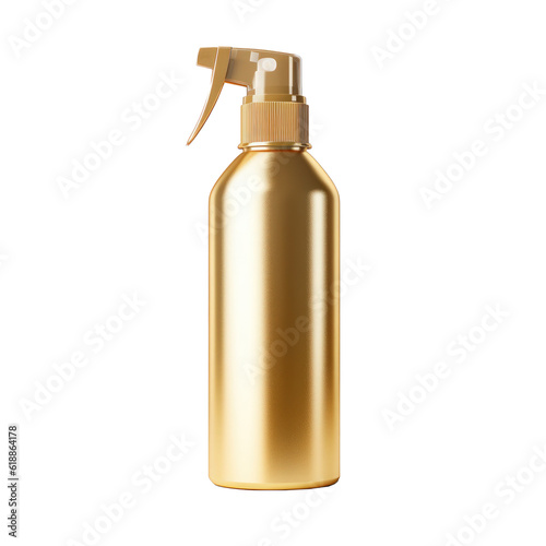 Spray bottle mockup. Illustration AI Generative.