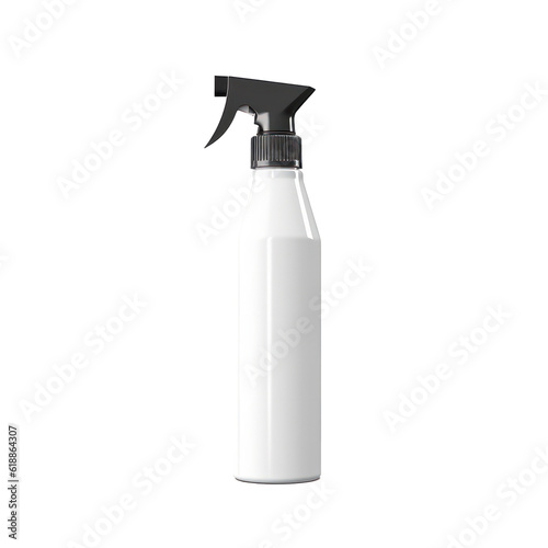 Spray bottle mockup. Illustration AI Generative.