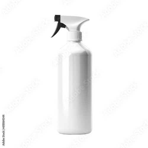 Spray bottle mockup. Illustration AI Generative.