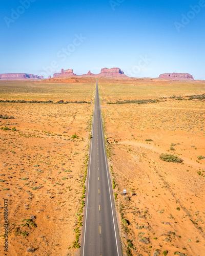 desert road in the desert