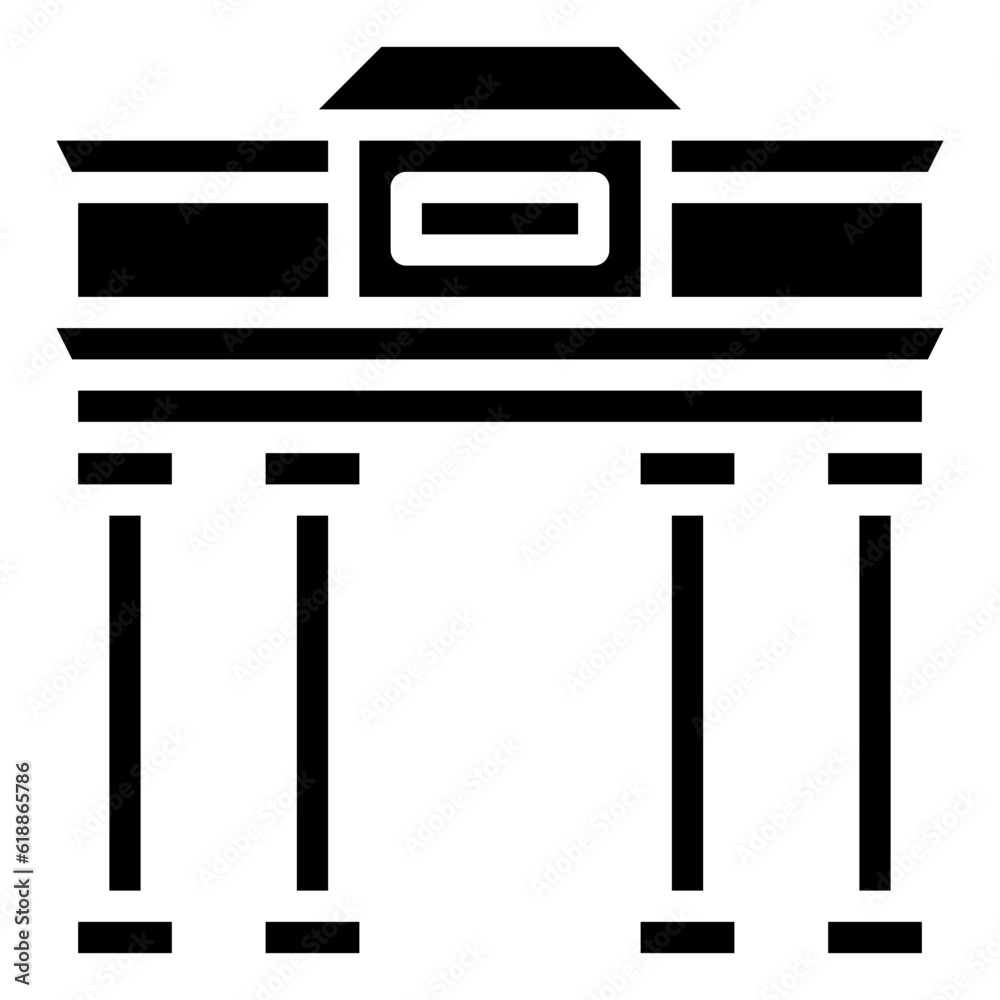 BRANDENBURG line icon,linear,outline,graphic,illustration BRANDENBURG line icon,linear,outline,graphic,illustration
