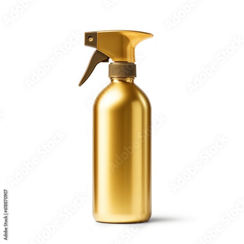 Spray bottle mockup. Illustration AI Generative.