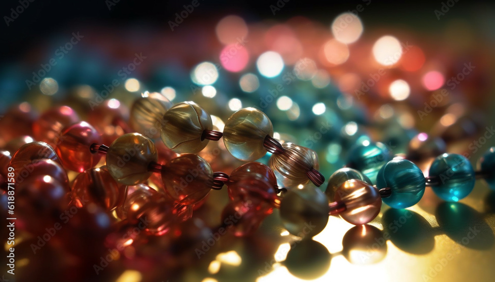 Shiny yellow pill, abstract decoration, healthcare medicine generated by AI Shiny yellow pill, abstract decoration, healthcare medicine generated by AI