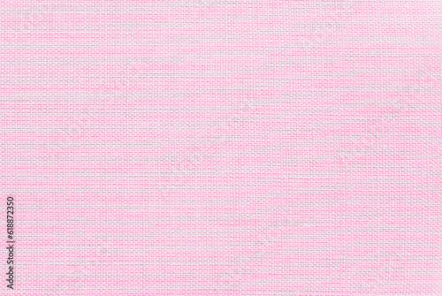 Pink linen texture, pink canvas texture as background
