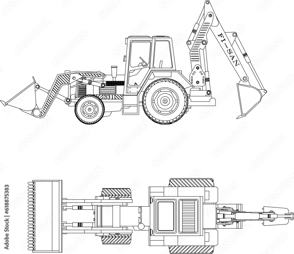 Sketch vector illustration of a detailed car vehicle transportation tool for urban driving