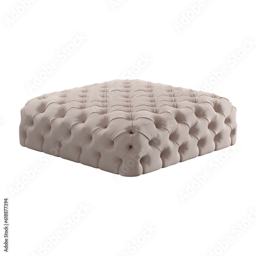 isolated furnitures in white background studio style from different categories like pouf, sofa, chair, armchair etc. photo