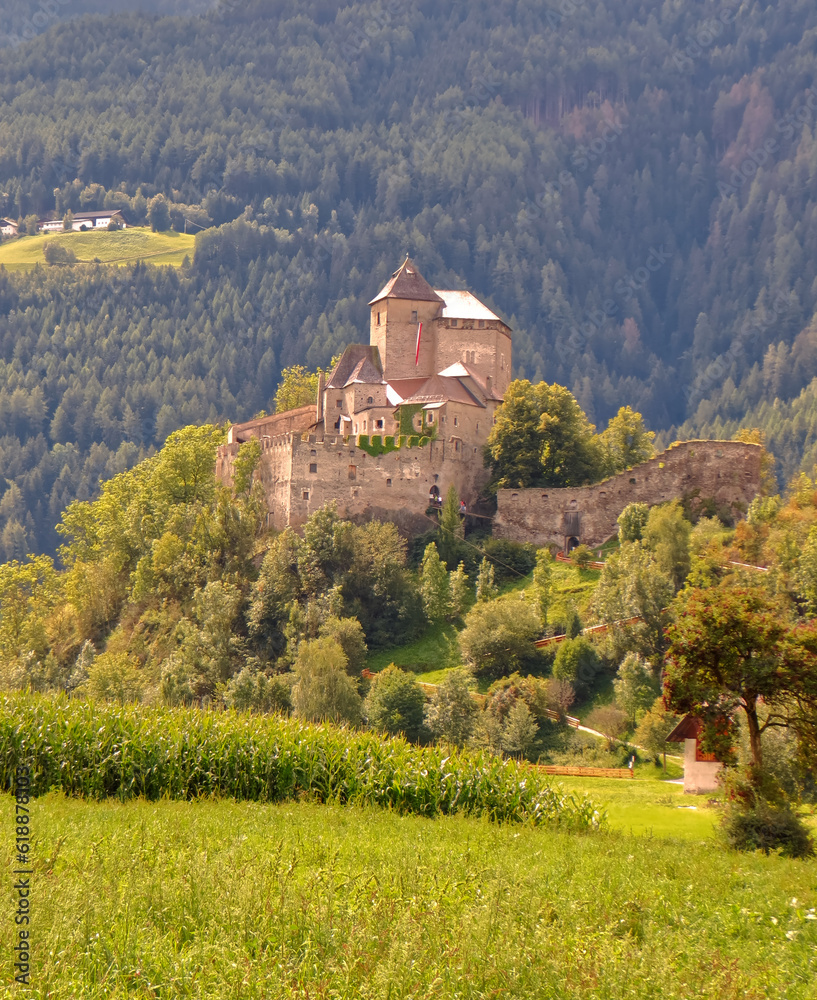 A castle in the mountains near Vipiteno.