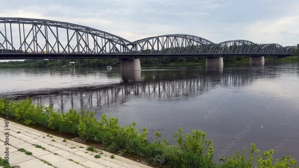 Bridge over river. Road bridge across the river. Steel bridge across the river. Bridge over river. Road bridge across the river. Steel bridge across the river.