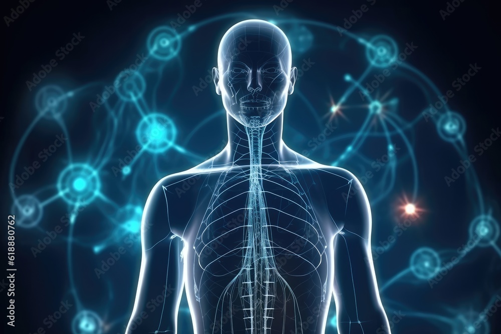 concept of human anatomy and science in medicine. study of the human body. concept of human anatomy and science in medicine. study of the human body.
