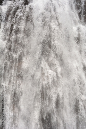 Closeup of a waterfall