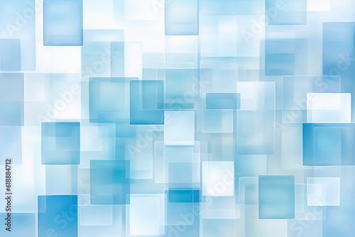 Abstract ice blue white  geometric minimal background