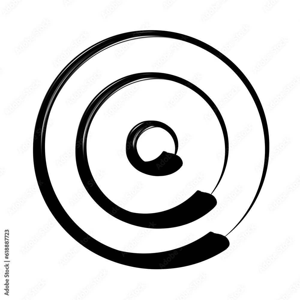 Black Circle Rotation Illustration and Graphic Black Circle Rotation Illustration and Graphic