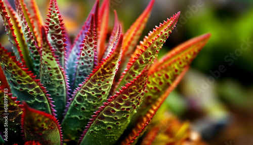 Wallpaper Mural Vibrant yellow flower head spikes in nature generated by AI Torontodigital.ca