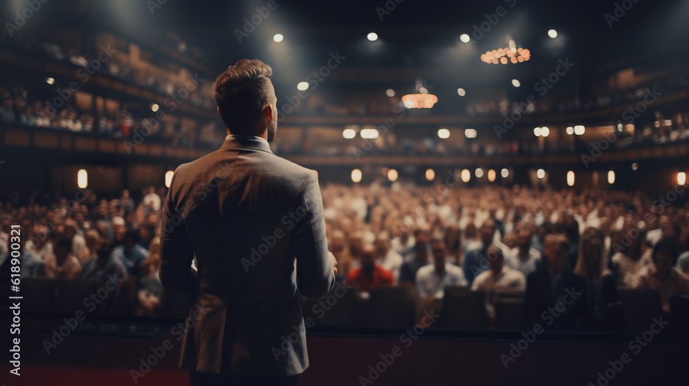 Engaged Audience in a Conference Hall: Captivating Lecture by Male Speaker on Business and Entrepreneurship.
Generative AI Engaged Audience in a Conference Hall: Captivating Lecture by Male Speaker on Business and Entrepreneurship.
Generative AI