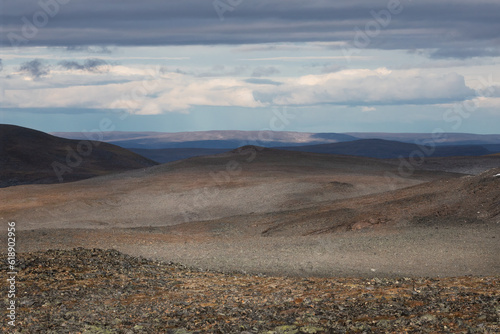 Stone desert in Norway