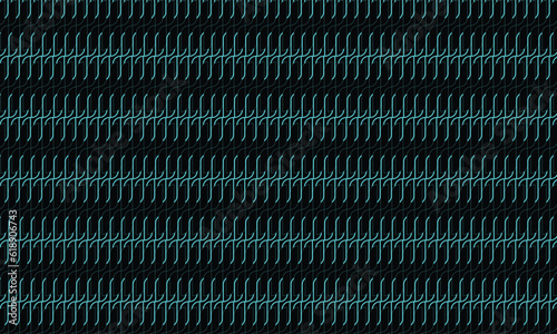 Blue color new pattern design for fabrics.