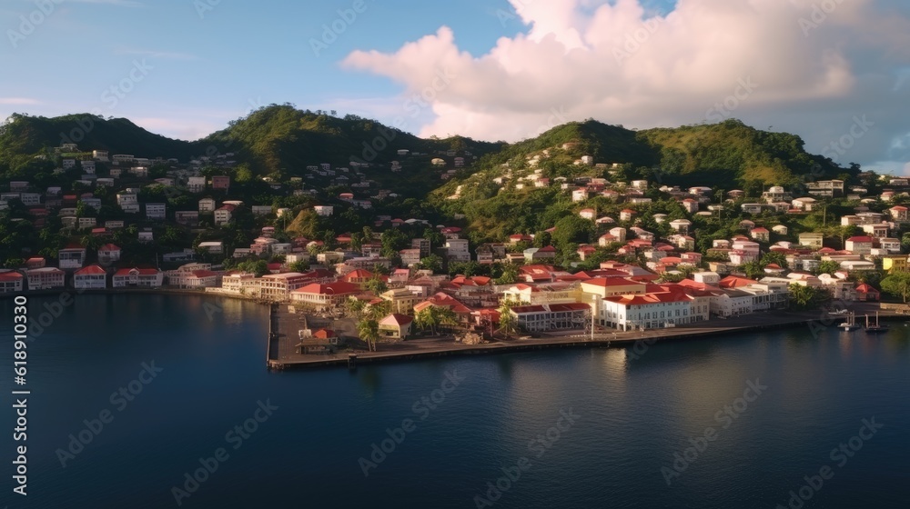 Grenada highly detailed