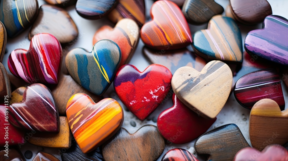 hearts in the beach hearts in the beach