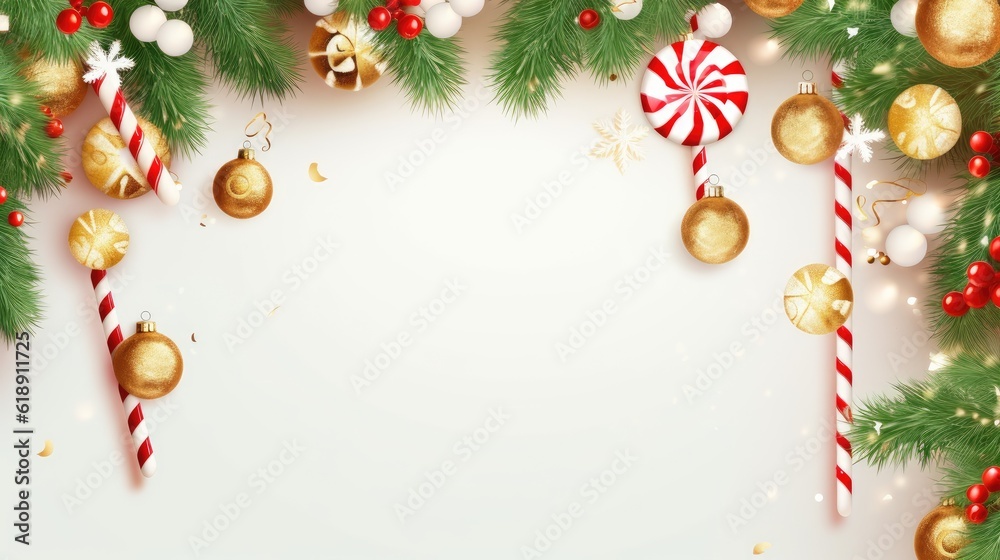 Christmas and New Year background Xmas copy text space