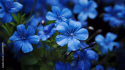 Bright wildflowers with a beautiful blurred background.