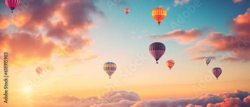 Hot air balloons header