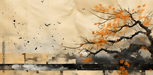 background with tree