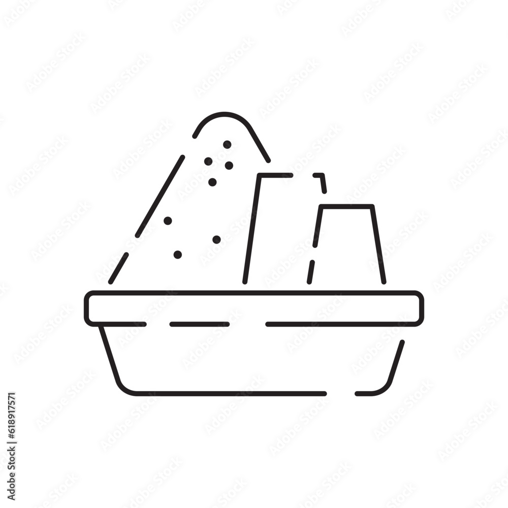 Park kid playground line icon. Outline park kid playground vector icon for web design isolated on white background Park kid playground line icon. Outline park kid playground vector icon for web design isolated on white background