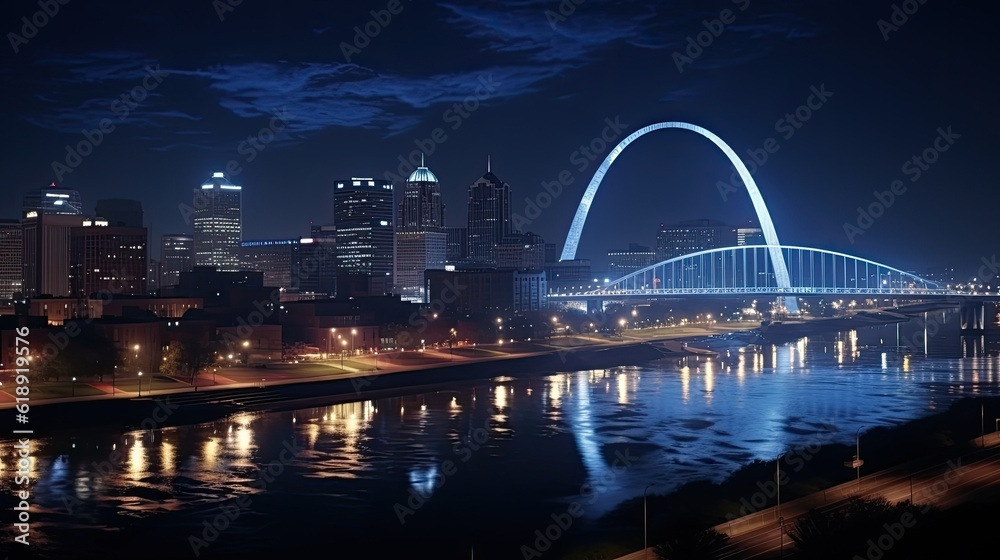 amazing photo of St. Louis highly detailed