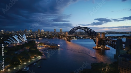 amazing photo of Sydney highly detailed cinematic