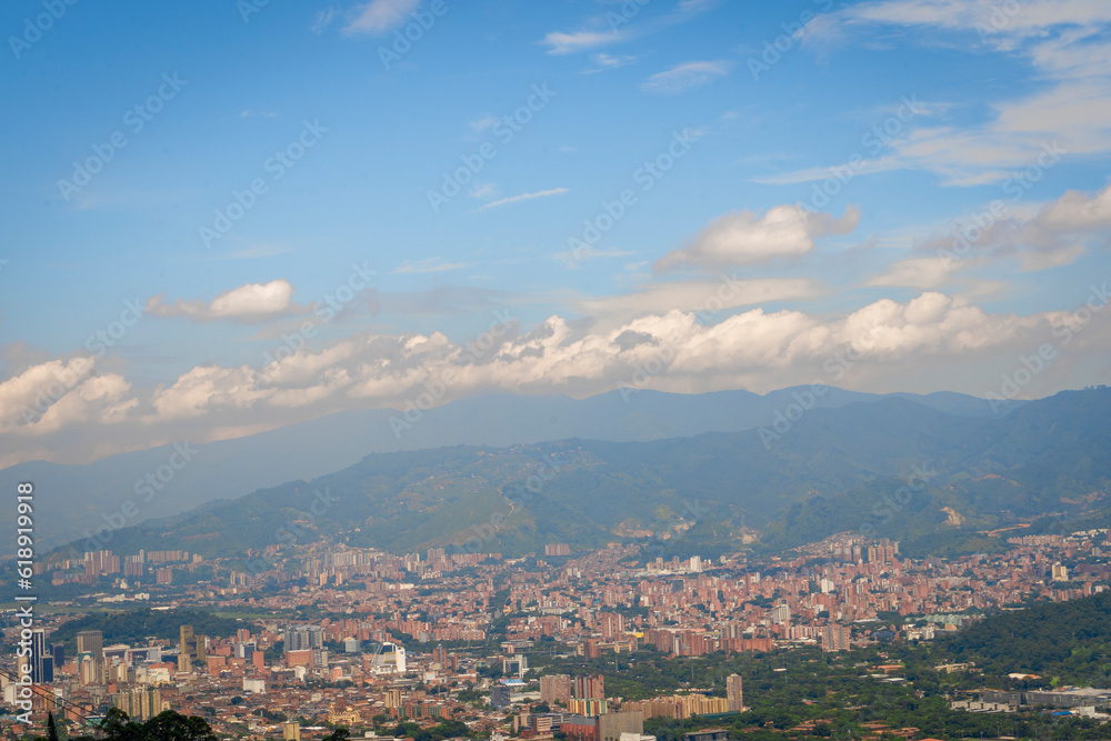 Medellin, Antioquia – Colombia. January 26, 2023. Tourist visiting the center of Medellin, Colombia, Latin America