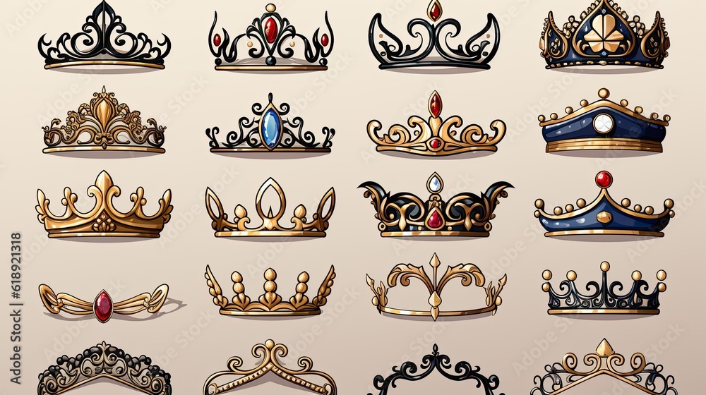 royal crown set