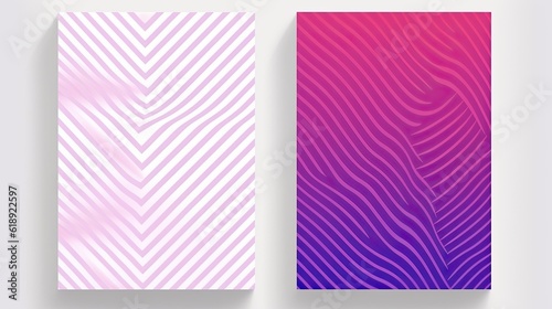 Minimal geometric background Dynamic shapes composition set of background with stripes