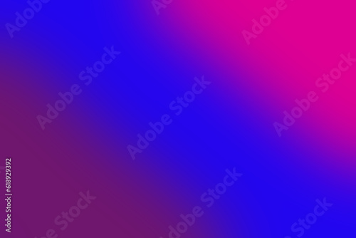 Abstract blurred gradient background. blue and purple magenta color banner template. Diagonal modern pattern in rainbow colors, space for text, degrading fragment and a smooth shape of transition