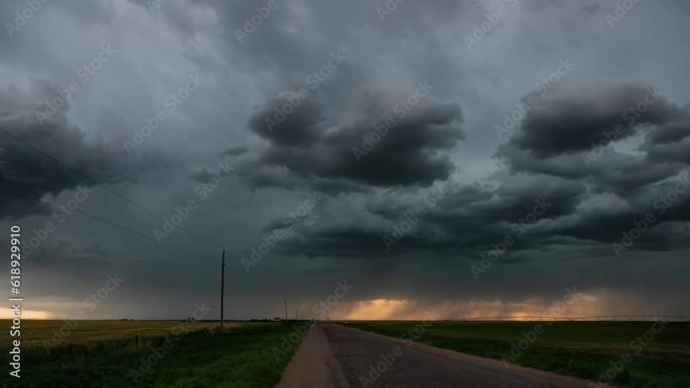 Thunderstorm and Lightning, Severe Weather Timelapse in Oklahoma Thunderstorm and Lightning, Severe Weather Timelapse in Oklahoma