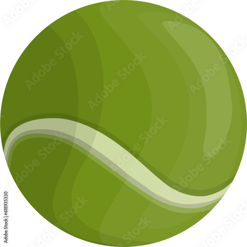 illustration of a tennis ball