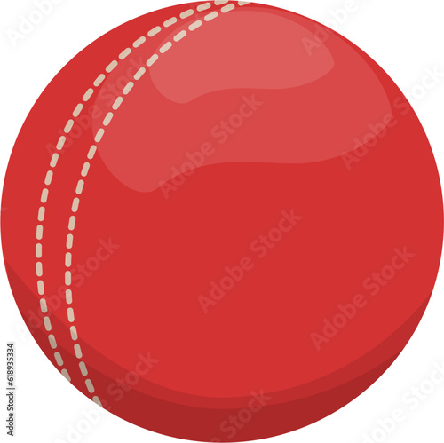illustration of a cricket ball