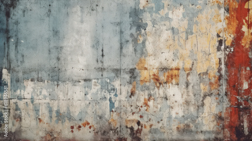 Rust Metal Background  A Grunge Texture Background with a Rust Texture and a Metal Surface AI Generated 