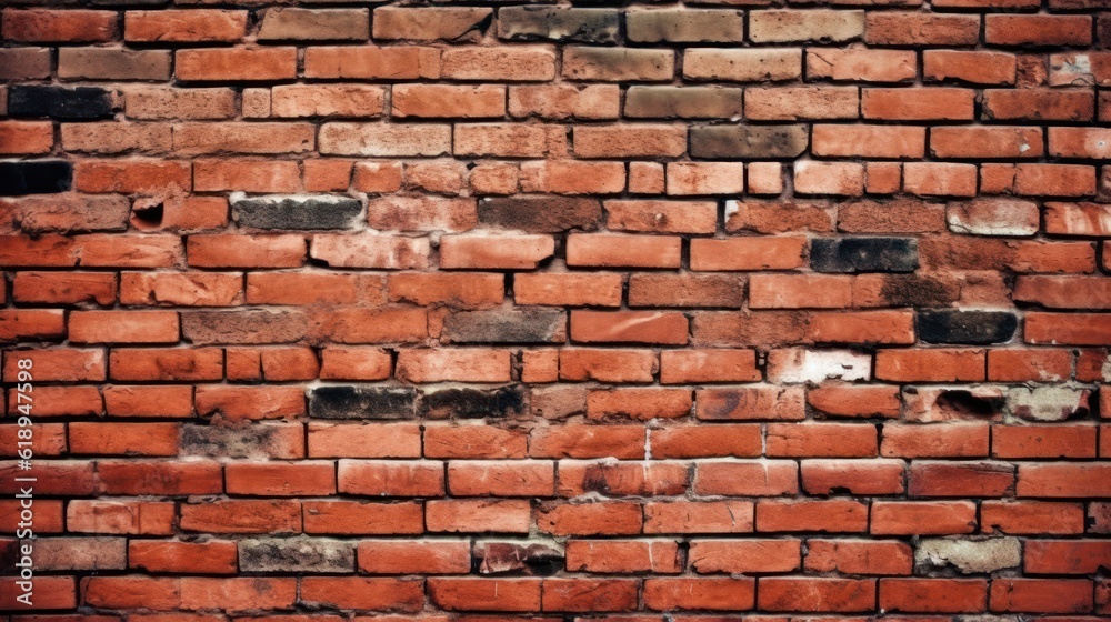 Fototapeta premium Wallpaper of brickwall